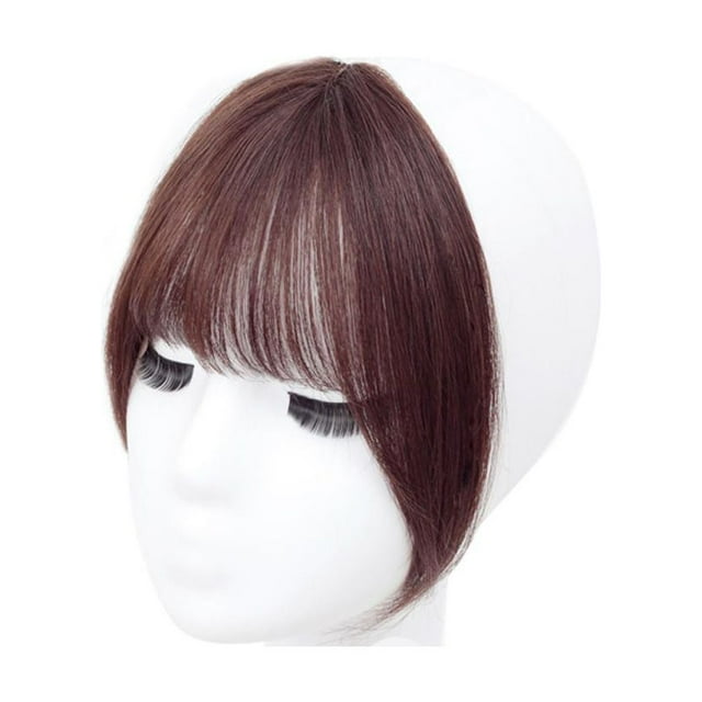 Fake Invisible Synthetic Bangs Front Fringes Clip In Hair Pieces Air Bangs Fiber Good Hair Styling Accessories Hairpieces