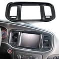 thumbnail image 1 of Perfectly Designed Car Dashboard Dvd Navigation Screen Frame Trim For Dodge For Charger 2015+ (Red Carbon Fiber) Red Carbon Fiber Mingyiq, 1 of 7