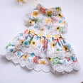 thumbnail image 5 of Balems Summer Dog Floral Princess Dress Puppy Skirt Wedding Dresses For Pet Dogs Clothes, 5 of 6
