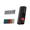 thumbnail image 2 of Mini herramientas de bolígrafo de pegamento caliente 8W recargable 2000mAh pegamento en barra de reparación de bricolaje para sellado y - conjunto estándar shamjiam Pluma de fusión en caliente, 2 of 8