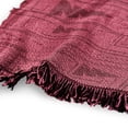 thumbnail image 3 of Power Rangers: Dino Fury Blanket, 50'x60' Pink Ranger Character Woven Tapestry Cotton Blend Fringed Throw Blanket, 3 of 6