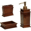 Elite Home Fashions 3-Piece Bathroom Accessory Set, Forest