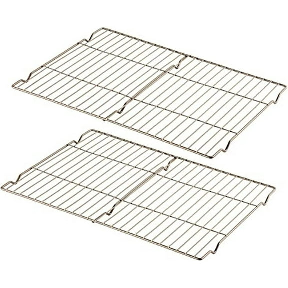 Cuisinart 2 Piece 16" Cooling Racks, Amb-CR2 Steel Square