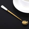 thumbnail image 4 of Cuchara para café, té y postres, opción ecológica, tamaño n.° 3 Cuchara de café de acero sostenible, 4 of 7