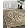 thumbnail image 3 of Ahgly Company Machine Washable Indoor Rectangle Traditional Brown Area Rugs, 2' x 3', 3 of 7