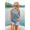 thumbnail image 5 of KimSoong Women Beach Tanks Shirts Ocean Air and Salty Hair Tank Funny Cruise Summer Sleeveless Family Vacation Vest Top, 5 of 6