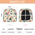 thumbnail image 3 of Pioneer Flower Seat Covers for Dining Room Chairs Set Of 4,Stretch Printed Washable Chair Seat Cover with Elastic Ties and Button,Removable Waterproof Couch Cushion Covers, 3 of 6
