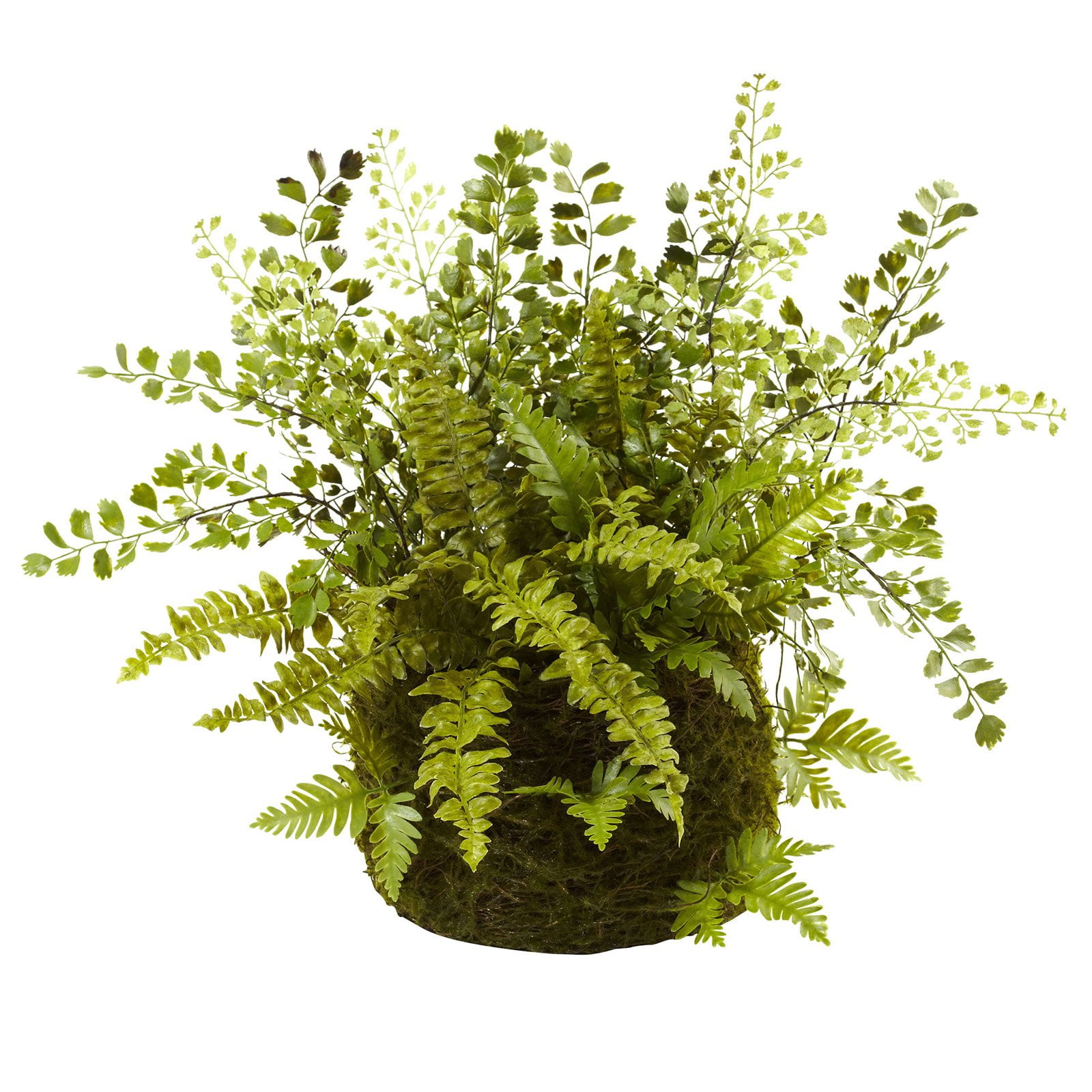 Nearly Natural Mixed Fern Silk Plant