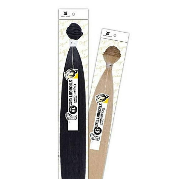 STRAIGHT 16" (27) - Shake-N-Go Organique Mastermix Synthetic Bundle Weave