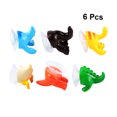 thumbnail image 3 of Luxshiny 6Ud Animal Tail Hook De Plástico Con Ventosa Para Orden En Y, 3 of 4