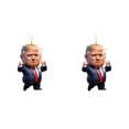 thumbnail image 1 of Adorno Navideño Donald Trump Acrílico para Del Coche (A), 1 of 4