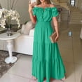 thumbnail image 2 of Women Outwear Fashion Printing Maxi Dress Elegant Print Female New Casual Gown Elegant Wedding Maxi Dresses for Ladies French Retro Dresses for Woman Vestidos Para Mujer, 2 of 4