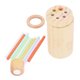 thumbnail image 5 of Palos de madera de juguete para niños, juego de palo de equilibrio, clasificación de Color de madera, juguete sensorial de aprendizaje educativo, 5 of 9