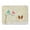 Red & White, variant on Christmas Presents Papillon Black & White Machine Washable Memory Foam Mat