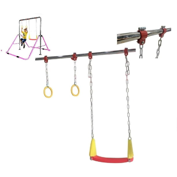Jeu trapez - Arche de jeu en bois pour bébé - Avec jouet suspendu - Pliable  - Activité de cadre
