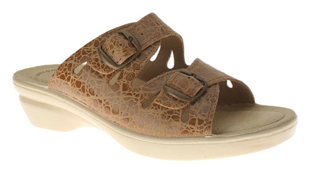 Flexus Women's FOOTSTEP Sandals TAN 37 M EU 6.5-7 M - Walmart.com