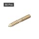 thumbnail image 3 of Pernos de Suspensión Unique Bargains M4x30mm 80uds Doble Extremo Rosca Pasador Tornillos para Madera Muebles, 3 of 5