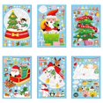 thumbnail image 1 of Christmas Decals Window Stickers , 6pcs Sticker Decor For Christmas New Year Party Decorations, 1 of 5