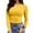 Orange, variant on Cute T Shirts For Women Fashion Solid Lace Crew Neck T Shirts Casual Comfortable Fall Winter Blouses Pullover Outfits Blue L