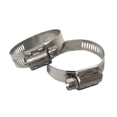 thumbnail image 3 of Swim Central Silver Colored Hose Clamps - 2.5" - Set of 2, 3 of 3