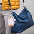 thumbnail image 4 of LLavero de pingüino de peluche, colgante de Animal relleno, decoración de bolsa, colgante de pingüino de peluche, 2 uds., 4 of 6