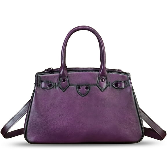 Genuine Leather Purse and Handbag for Women Retro Leather Crossbody Shoulder Bag