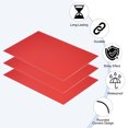 thumbnail image 3 of Uxcell Anodized Aluminum Sheet Metal, Laser Plates Engraving Blanks Rectangle for Crafting DIY House Laser Engraving Red 6x10 inch 5Pcs, 3 of 6