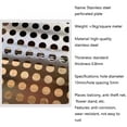 thumbnail image 7 of Metal Perforated Sheet,304 Stainless Steel Mesh Screen Metal Screen Panel,With Ties Gloves,Hole Diameter 10mm Metal Leak-Proof Window Pads,Easy To Install, 7 of 7