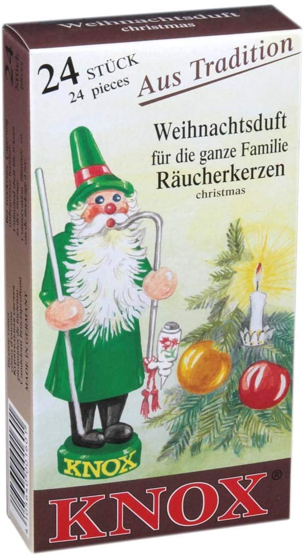 Direct From Germany Knox Incense Cone Advent Calendar 