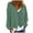 Green, variant on Towmus Cardigan Sweaters for Women Long Sleeve Open Front Button Down V Neck Soild Color Knit Cardigans Tops Outwear
