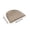 Brown, variant on Non Slip Chair Cushion, U Shaped Seat Pad for Dining Chairs, Breathable Polyester Woven Texture Seat Cushion for Kitchen, Living Room, and Office Use, Washable and Easy to Clean
