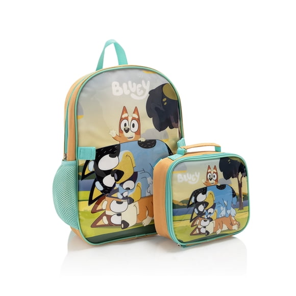 BBC Kids Bluey 2pc (Backpack & Lunch Bag) Set (B-EST-BL04-25BTS)