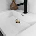 thumbnail image 4 of Stylish Black Pop-Up Drain with Overflow D-700N2, 4 of 12