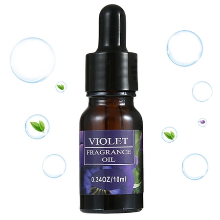 husxh 10ML Aromatherapy Diffuser Oils with Dropper Humidifier Essential Oil(violet)