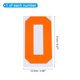 thumbnail image 2 of 10 Pcs Números de Planchar, Parches de Número de Transferencia de Calor de 8 Pulgadas para Camiseta 0~9 (Naranja), 2 of 7