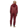 thumbnail image 5 of Jolly Jammies Men's Buffalo Plaid Matching Family Pajamas Union Suit, Sizes S-2X, 5 of 9