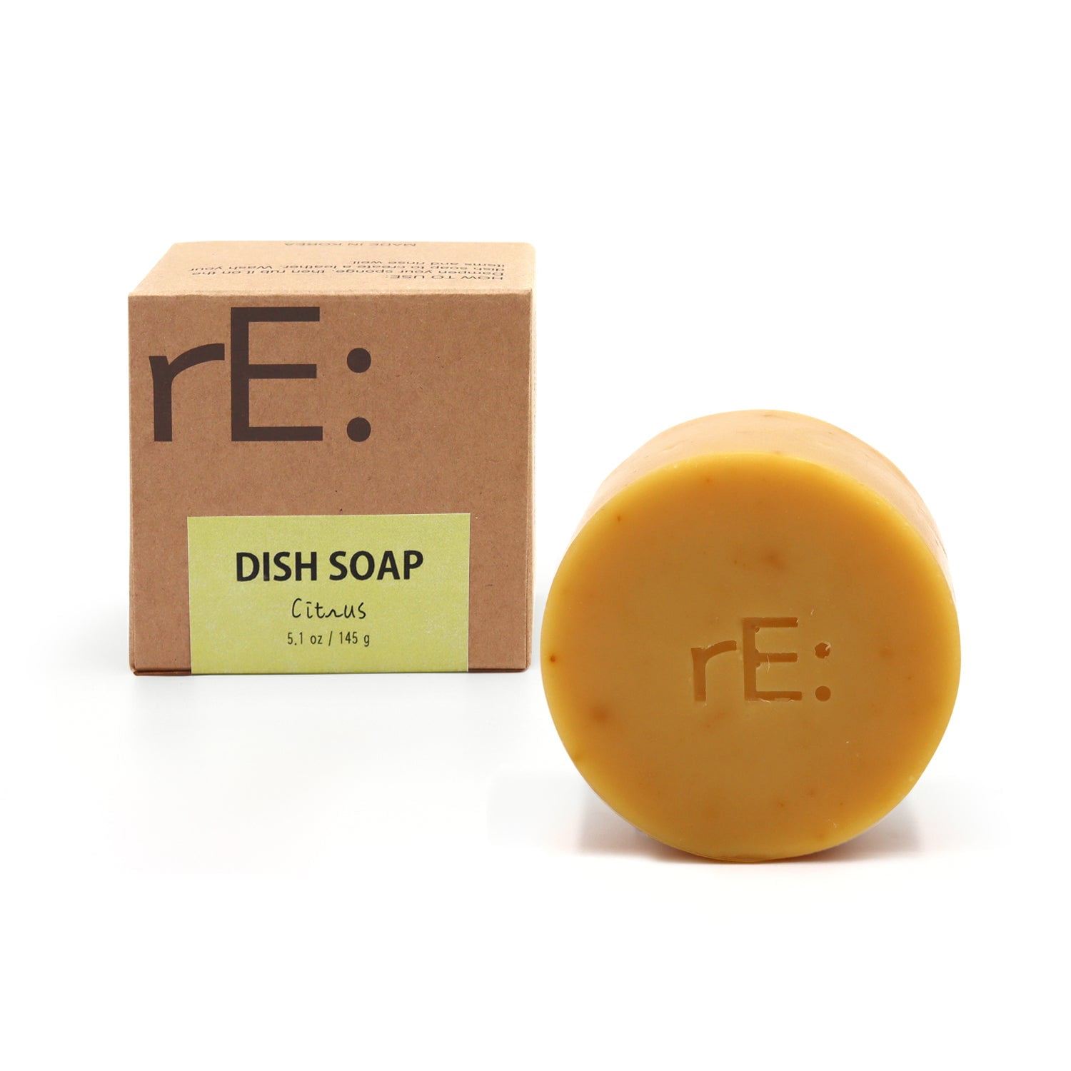 rE DISH SOAP BAR (Citrus)
