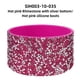 thumbnail image 5 of Funda Inferior Silicona Con Purpurina Diamante para 40 Oz (rosa) Rojo, 5 of 5