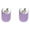 Purple, variant on Unicorn - Bike Valve Stem Caps