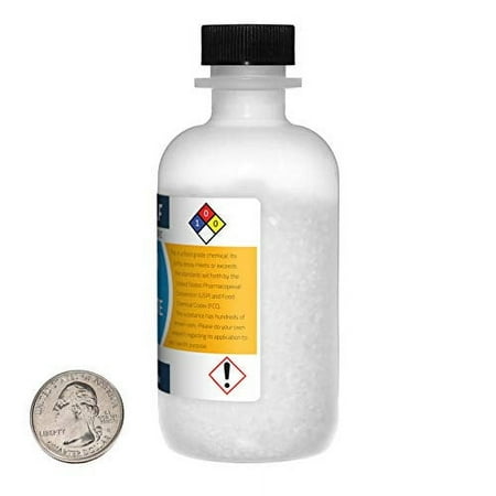 Magnesium Sulfate Heptahydrate / 2 Pounds / 8 Bottles / 99.9% Pure USP Food Grade/Fine Crystals