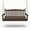 Brazilian Walnut Wood Grain, variant on SimplyPoly Amish Made Mission Composite Porch Swing, 4-Foot, Brazilian Walnut Wood Grain