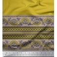 thumbnail image 2 of Soimoi Polyester Crepe Fabric Dot & Swirl Panel Printed Craft Fabric by The Yard 52 Inch Wide, 2 of 3