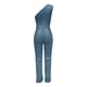thumbnail image 3 of Gibobby pantalones de lentejuelas novedoso para mujer, moda Sexy, sin espalda, cuello en V, lentejuelas, cremallera, pierna ancha, pantalones informales para mujer, en Stock(Azul， XXL), 3 of 4