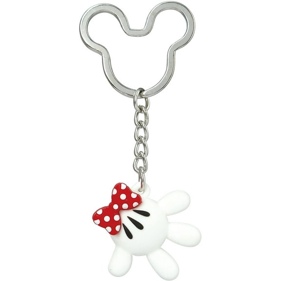 Disney Minnie Hand Icon Ball Multicolor, 3" Unisex Keychain