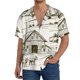 thumbnail image 1 of Fotbe Farm Animals 2 Camisa Estampada de Manga Corta para Hombre, Casual de Verano, Estilo Playero, Sin Arrugas-XX-Large, 1 of 5
