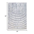 thumbnail image 5 of 2â€™ x 7â€™ Gray Distressed Steps Abstract Runner Rug, 5 of 5