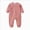Pink, variant on 0-3 Months Newborn BabySleep Play Footed Sleeper Long Sleeve Pyjamas Baby Up Sleepsuit Baby Footed Pajam One-Piece Romper Newborn Pajamas