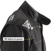Finishline SIngle-Layer SFI-1 One-Piece Racing Suit, Black L