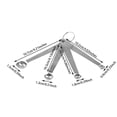 thumbnail image 6 of LC LICTOP Stainless Steel Measuring Spoons Small Heavy Duty Measuring Tool for Liquid and Dry Ingredients(1 Set), 6 of 6