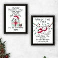 thumbnail image 4 of Wall Art Trendy Decor 4U 2- Piece Vignette Cat & Dog Christmas Enjoyment Black Framed Wall Art for Living Room, Bedroom Wall Art Print for Home Decor by Deb Strain,Wall Decals, 4 of 5